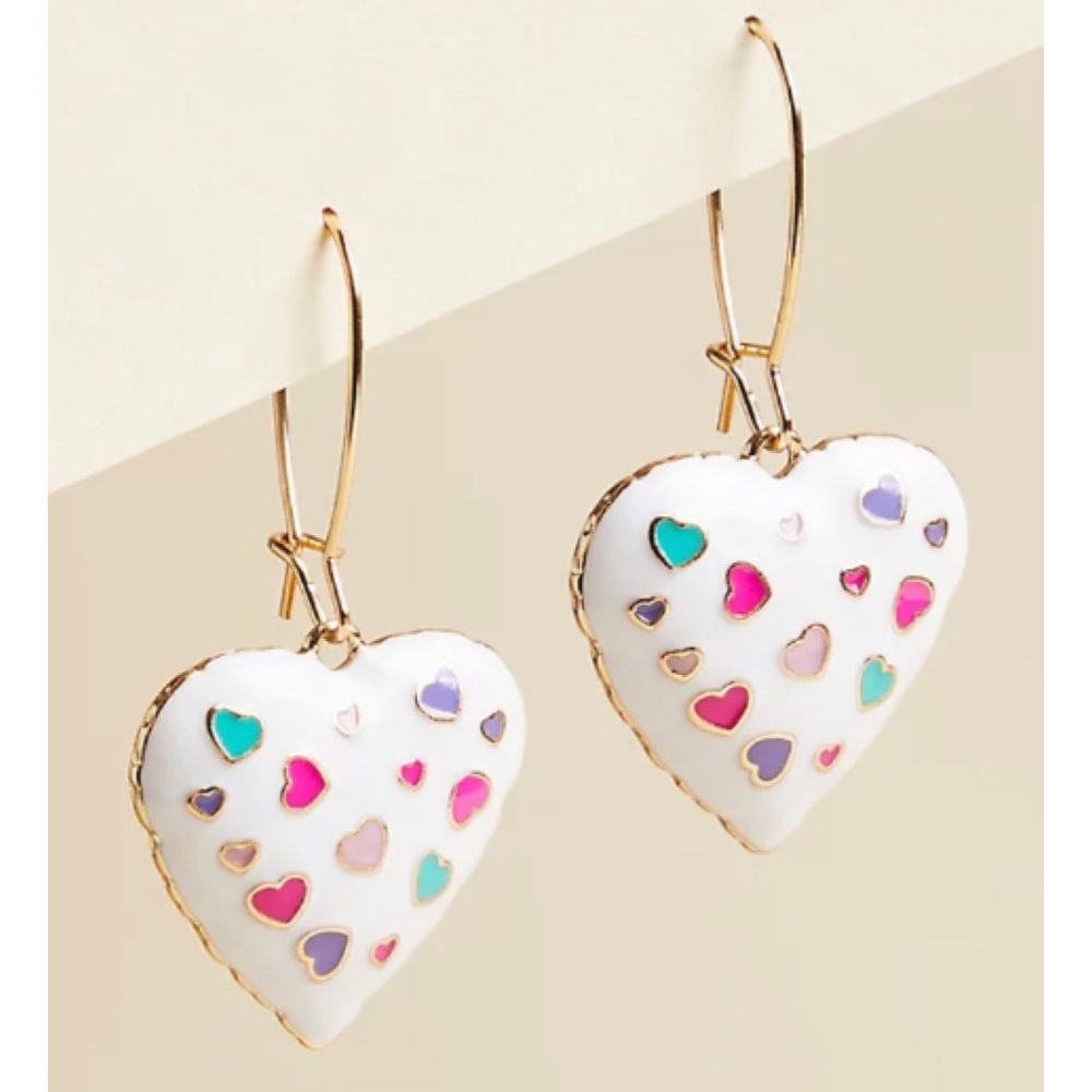 🆕 Heart Drop Earrings NWT Torrid New! - Picture 1 of 2